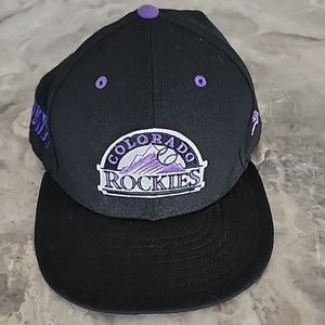 Vintage Colorado Rockies Fitted Hat Sz 8 New Era